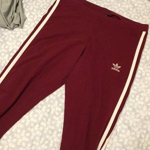 3 stripe adidas leggings